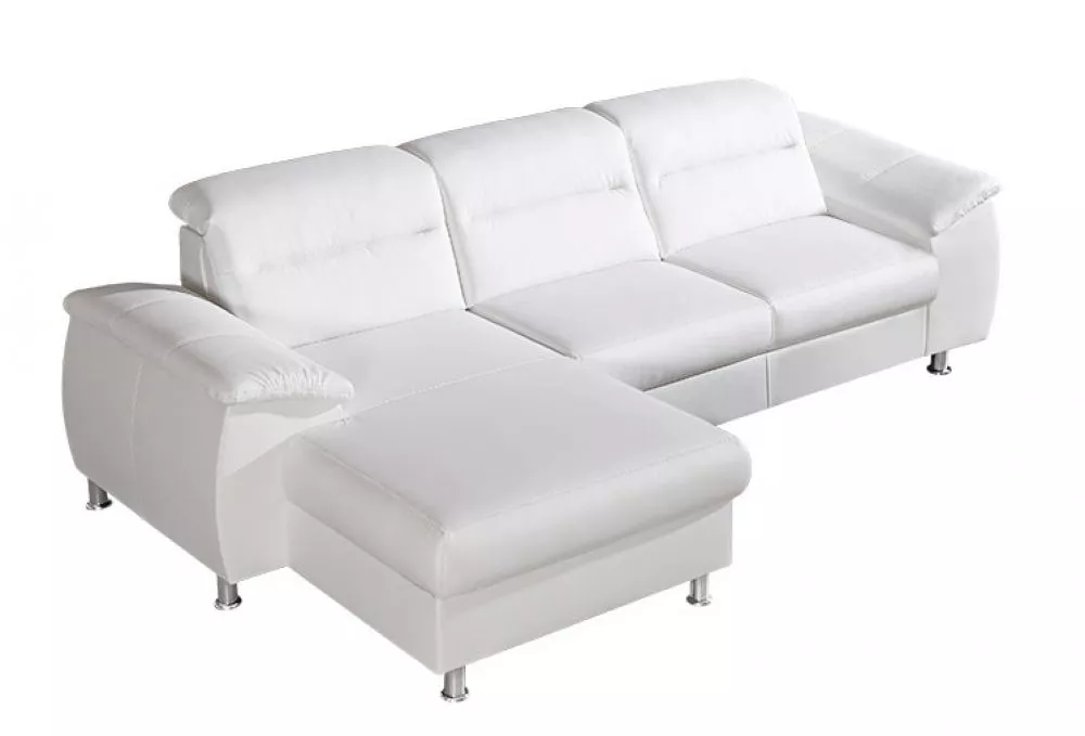 Dīvāns Scandi 2 standard · Balts · 173 × 304 × 90 cm