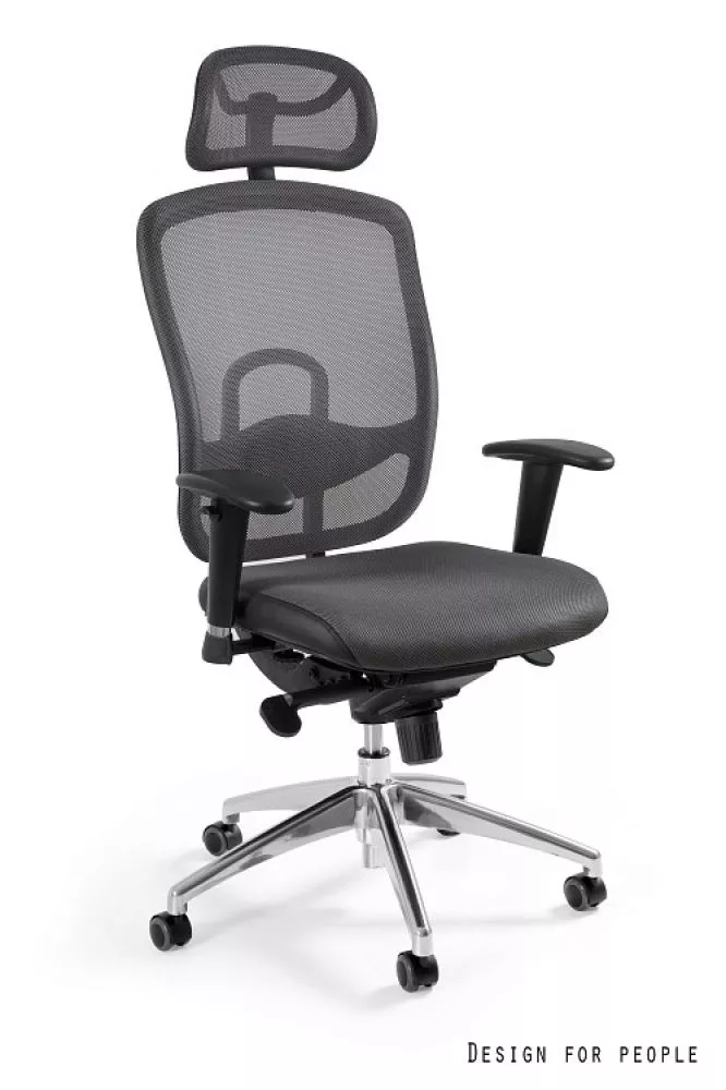 Datorkrēsls Vip Sēdvietas platums: 48 cm, · Pelēks · 54 × 50 × 123 cm