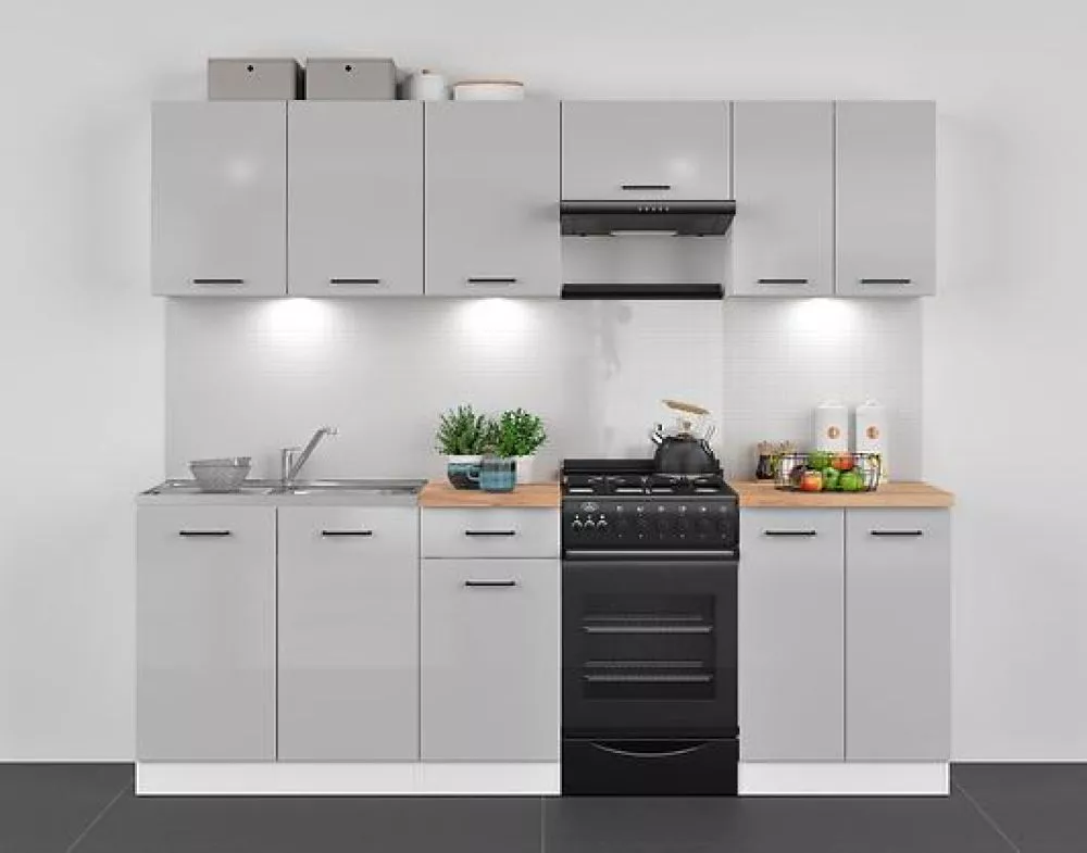Virtuves komplekts Junona Line 230 Premium Gloss Materiāls : MDF + LKSP plātne,