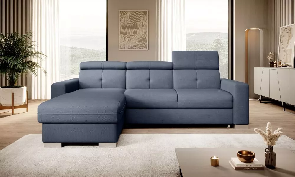 Dīvāns Fresia Standard · Zils · 176 × 247 × 104 cm