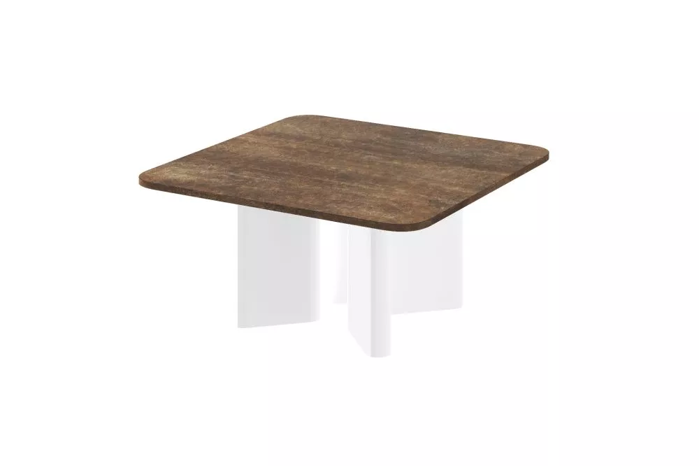 Žurnālgalds Diverso Matte Korpusa krāsa: tumšais ozols, · 80 × 80 × 50 cm