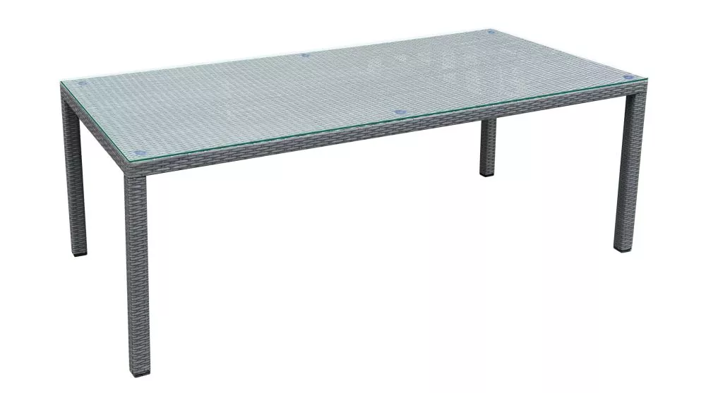 Dārza galds Bello Giardino 200x100 · Pelēks · 100 × 200 × 74 cm