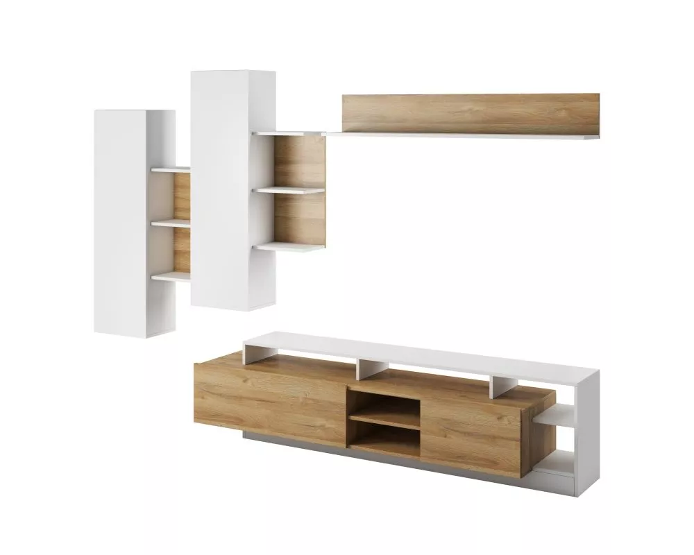 Sekcija Alva Classic Korpusa krāsa: ozols, · 260 × 40 × 171.5 cm