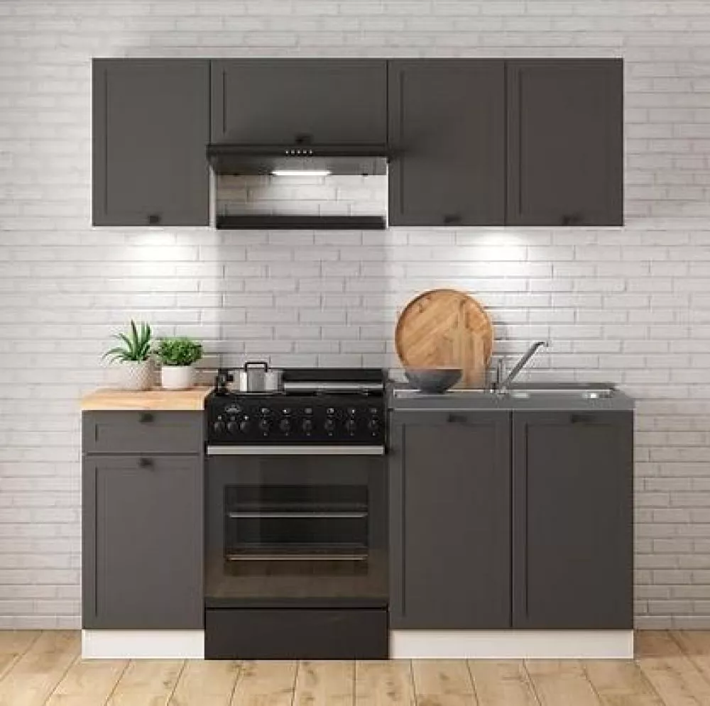 Virtuves komplekts Junona Line 180 Materiāls : MDF + LKSP plātne,