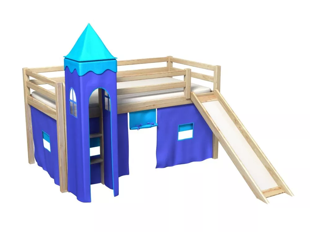 Bērnu gulta Gabi Z Tower ar stelāžu Guļamvietas platums: 80 cm, Guļamvietas garums: 180 cm, · 88 × 188 × 106 cm