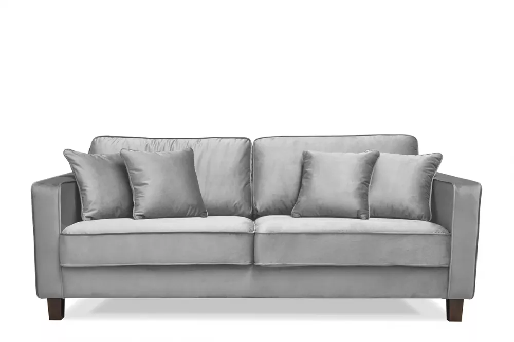 Dīvāns Kano 3S Standard · Gaiši pelēks · 94 × 205 × 85 cm