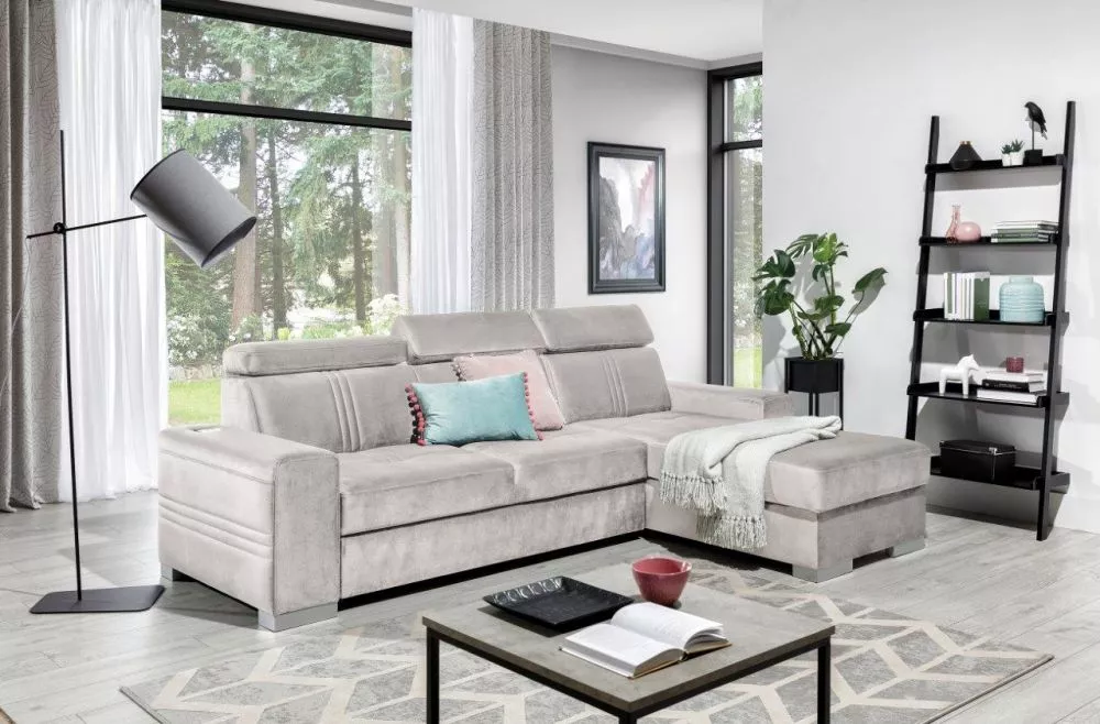 Dīvāns Lupo Mini Standard · Bēšs · 180 × 282 × 88 cm