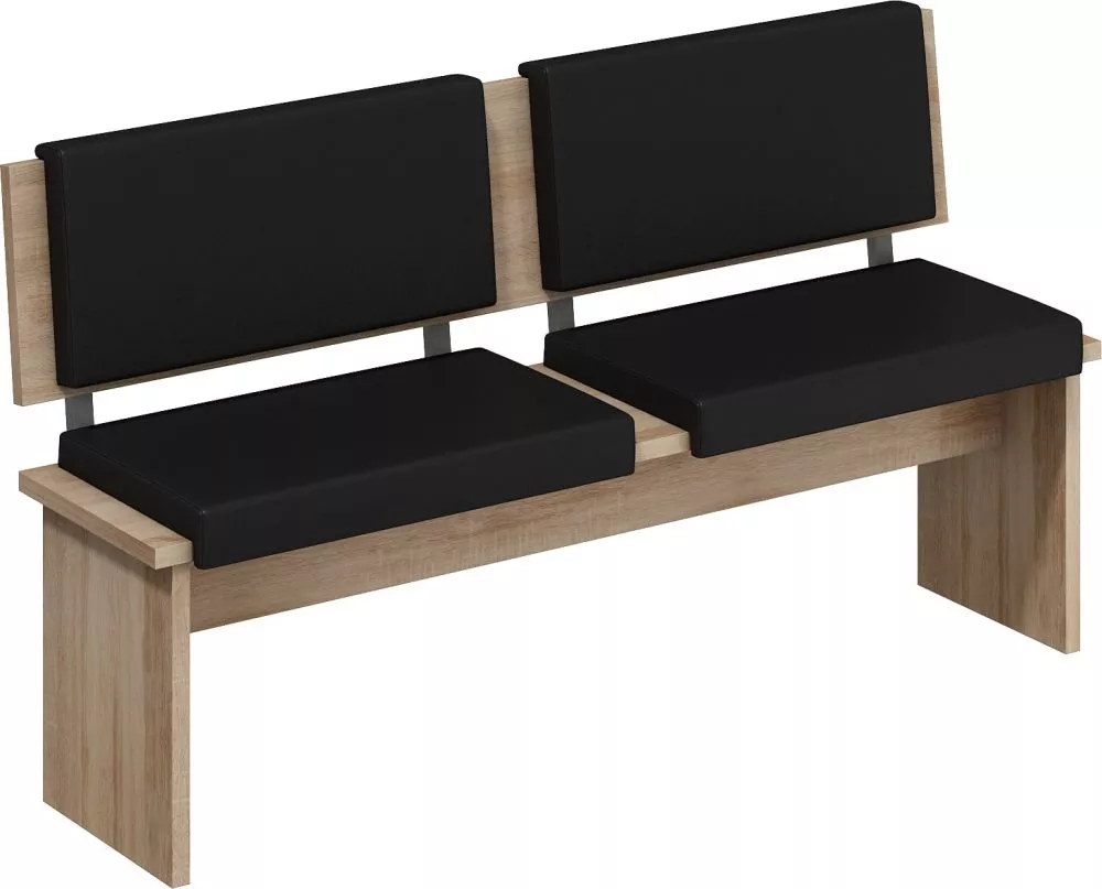Krēsls Bond BON 01 sonoma · Melns · 150 × 43 × 83 cm