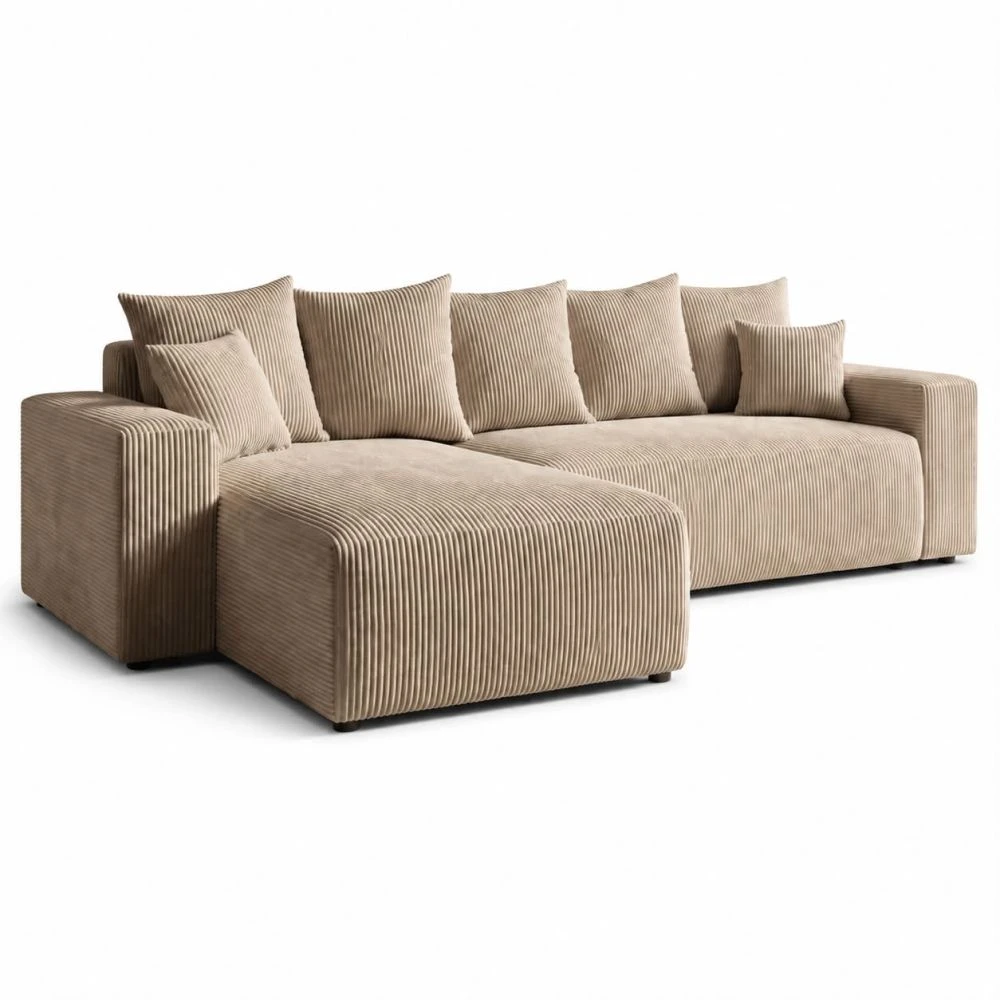 Dīvāns Mubi Classic standard · Kapučino · 143 × 240 × 75 cm