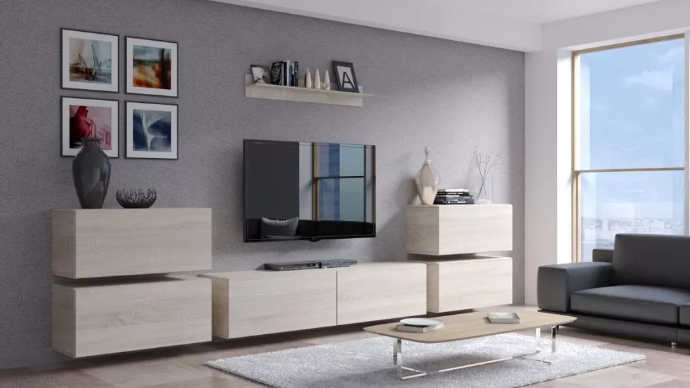 Sekcija Concept 78 · Sonoma · 352 × 35 × 84 cm