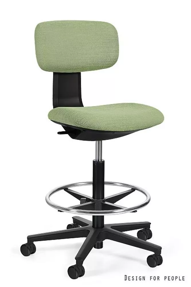 Datorkrēsls Robin Plus Comfort Korpusa krāsa: melns, Elementu krāsa: gaiši zaļš, Sēdvietas platums: 42.5 cm, · 45.5 × 63