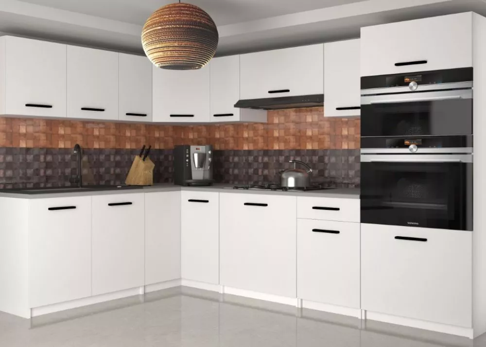 Virtuves komplekts Uniquagrande Materiāls : lamināts + MDF plātne,