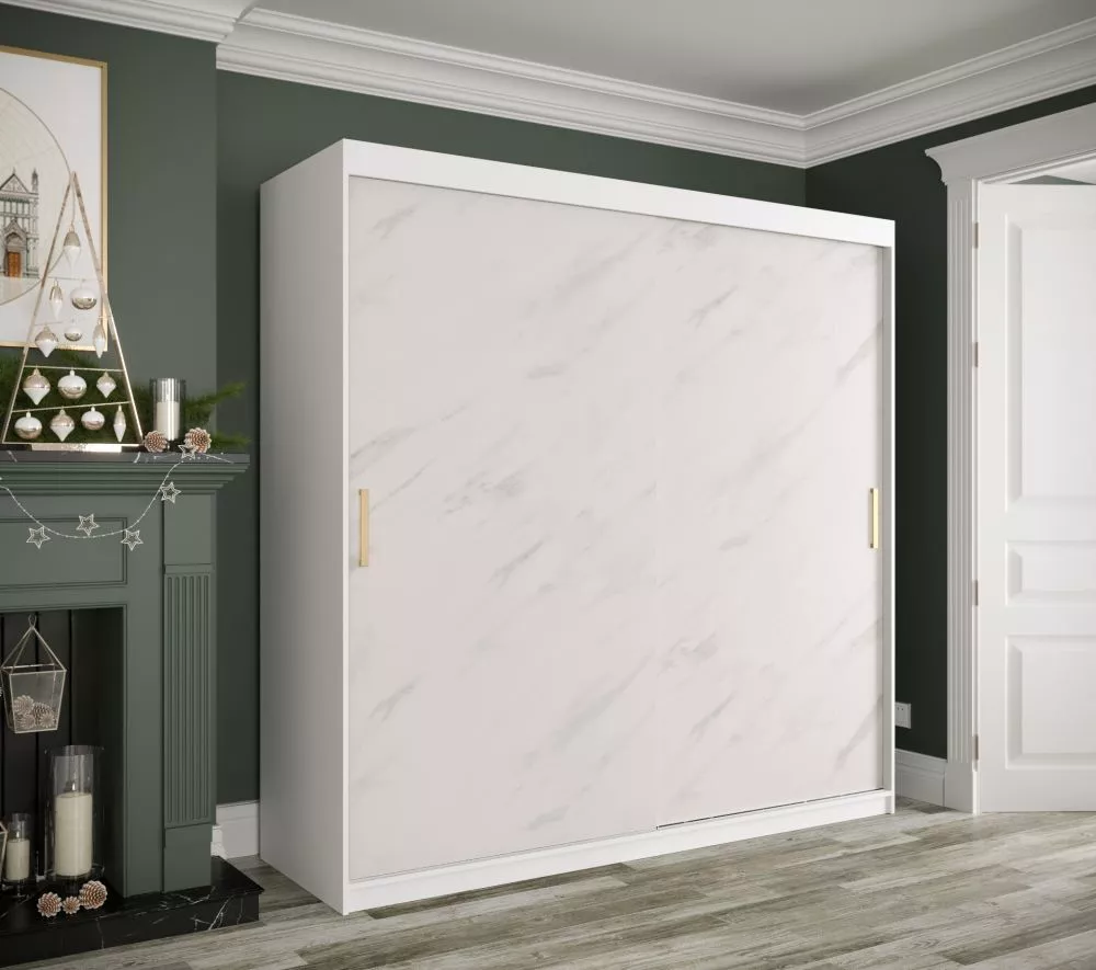 Skapis Marmur T · 200 × 62 × 200 cm