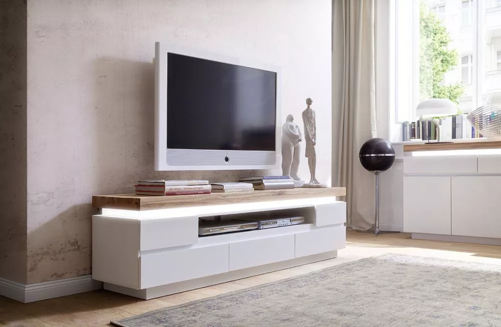 TV tumba Romina RTV2 ar LED · 175 × 40 × 49 cm