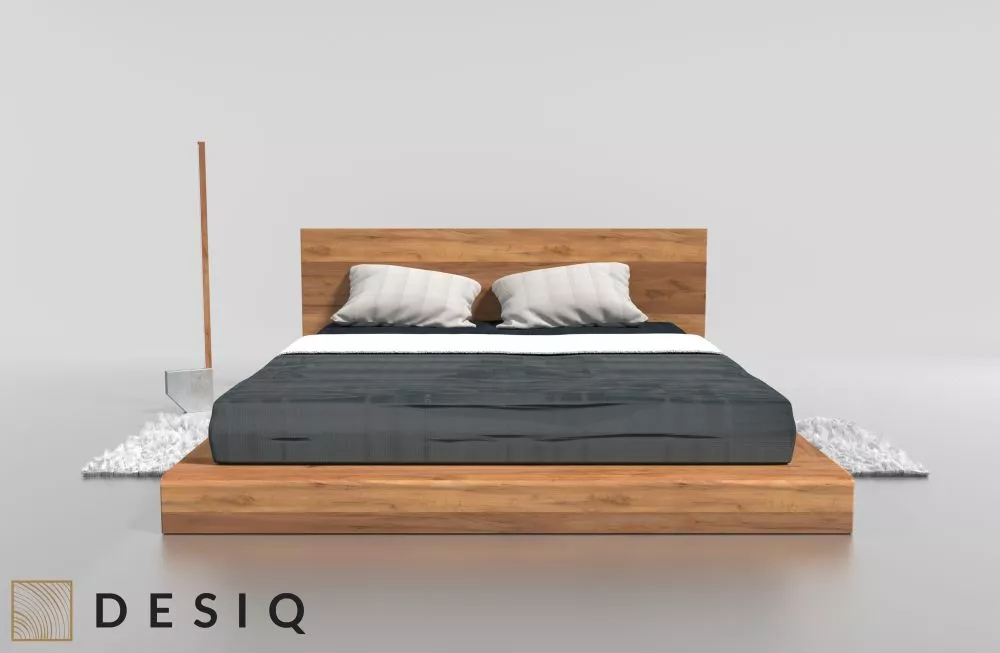 Gulta Paul ar stelāžu Guļamvietas platums: 160 cm, Guļamvietas garums: 200 cm, · Ozols · 180 × 214 × 86 cm