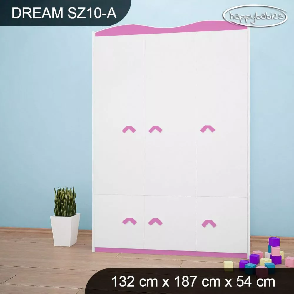 Bērnu skapis Dream SZ10-A · 132 × 54 × 187 cm