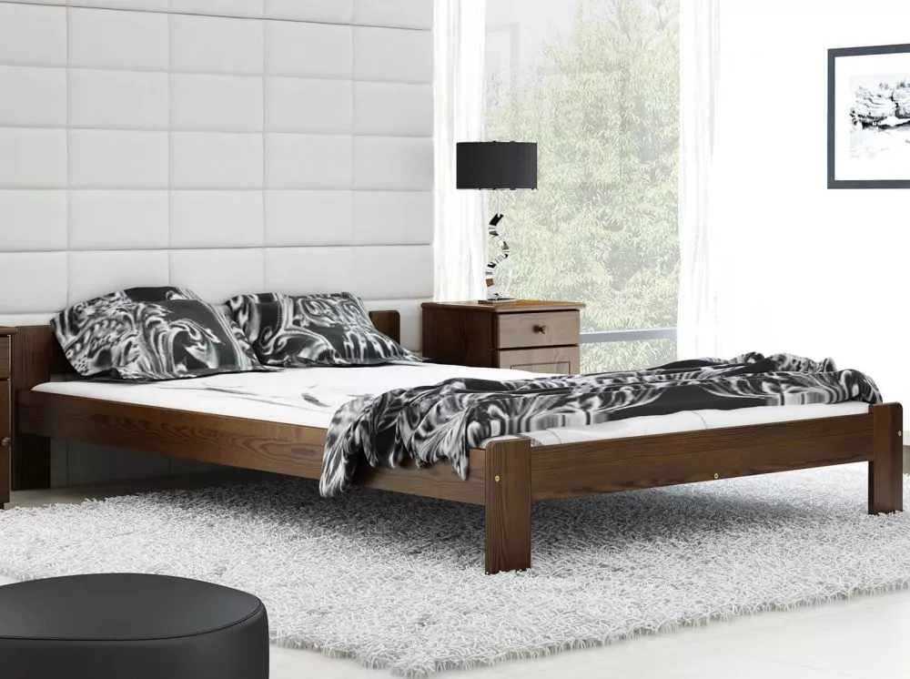 Gulta Celinka ar stelāžu Guļamvietas platums: 140 cm, Guļamvietas garums: 200 cm, · Valrieksts · 148 × 207 × 50 cm