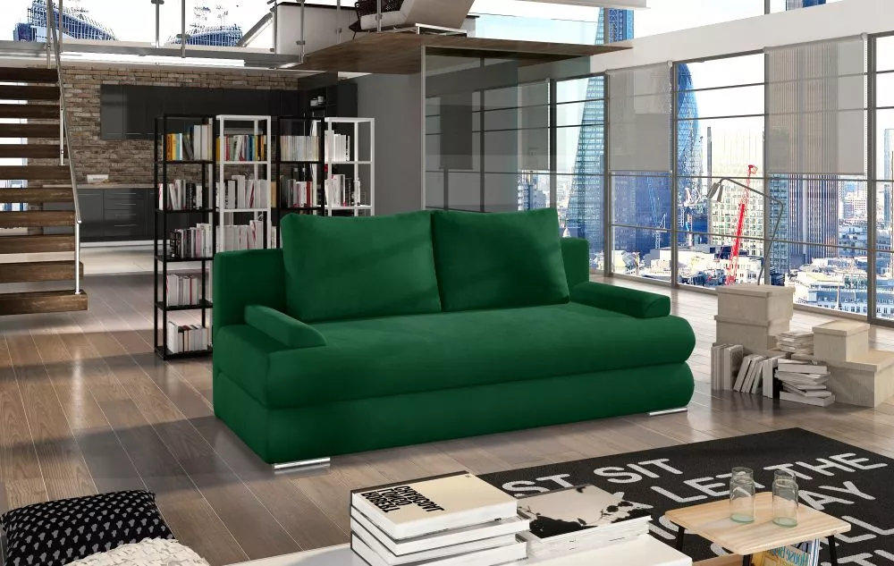 Dīvāns Milo Premium standard · Zaļš · 95 × 213 × 90 cm