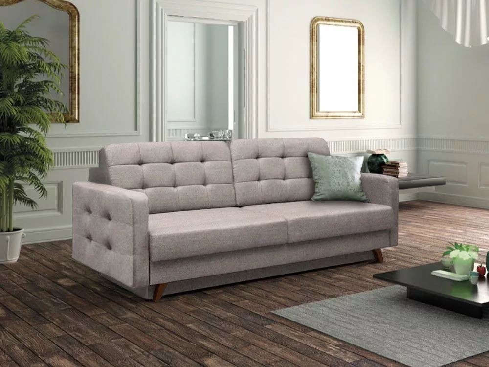 Dīvāns Vegas Sofa Premium standard · Gaiši bēšs · 97 × 229 × 95 cm