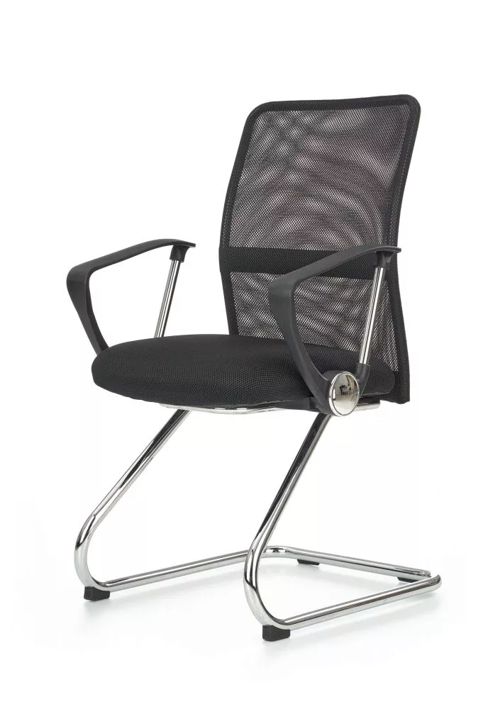 Krēsls Vire Skid · Melns · 97 × 58 × 60 cm