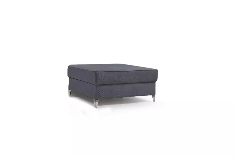 Pufs Broadway P Standard Auduma numurs: Viton 203, · Tumši pelēks · 96 × 45 × 79 cm