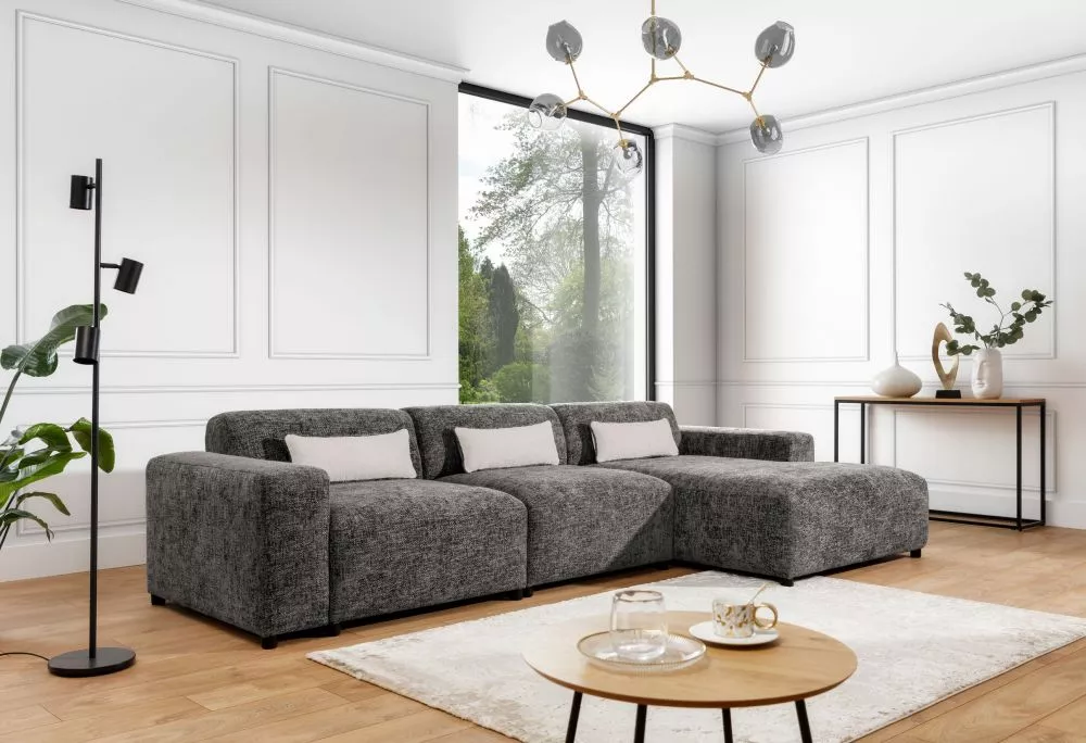 Dīvāns Roma Max Corner Standard · Brūns · 165 × 331 × 75 cm