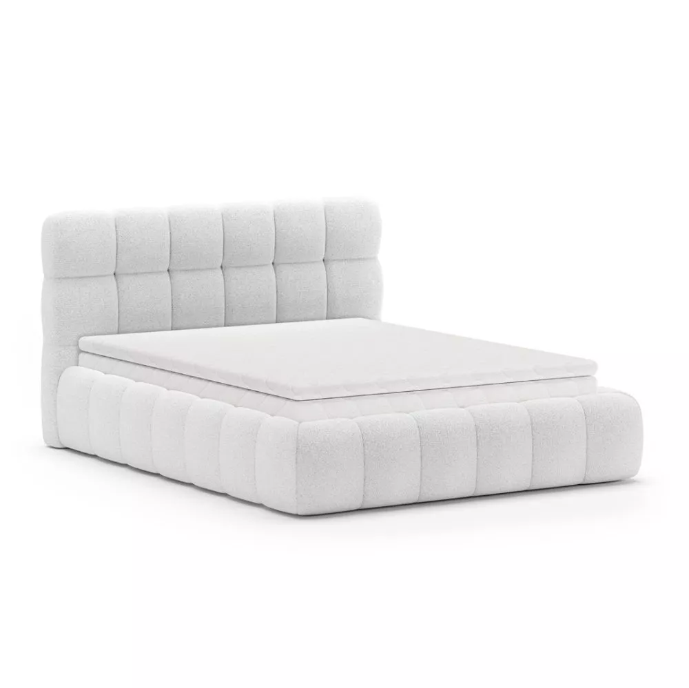 Gulta Cloud standard ar matraci Guļamvietas platums: 140 cm, Guļamvietas garums: 200 cm, stelāžas tips: metāla, · Gaiši 