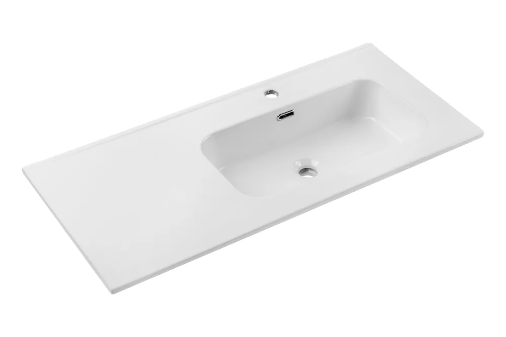 Izlietne Go 2 R · Balts · 101 × 46 × 17 cm