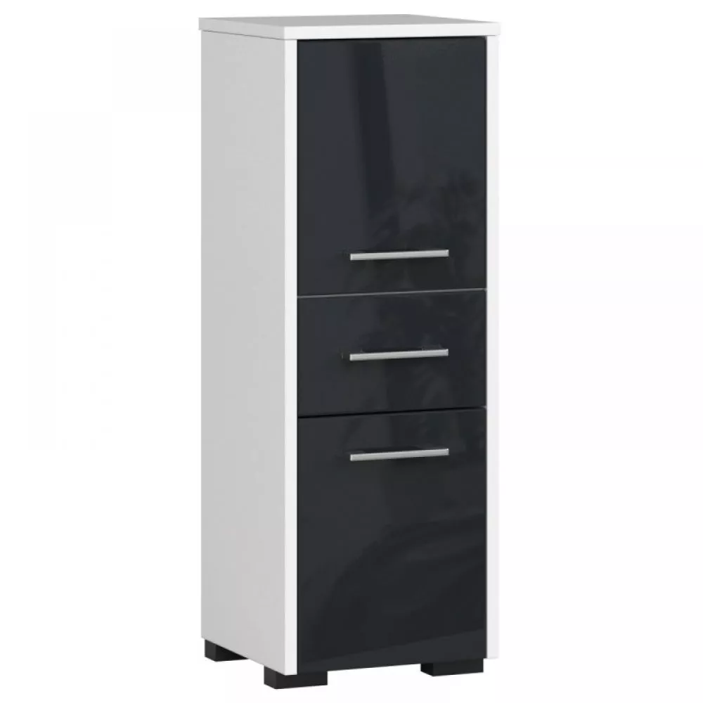 Vannas istabas skapītis Fin 2D1S Gloss · 30 × 85 × 30 cm