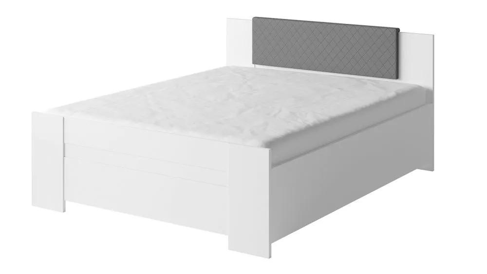 Gulta Bono BO-03 Premium ar stelāžu Guļamvietas platums: 160 cm, Korpusa krāsa: balts, Guļamvietas garums: 200 cm, · 165