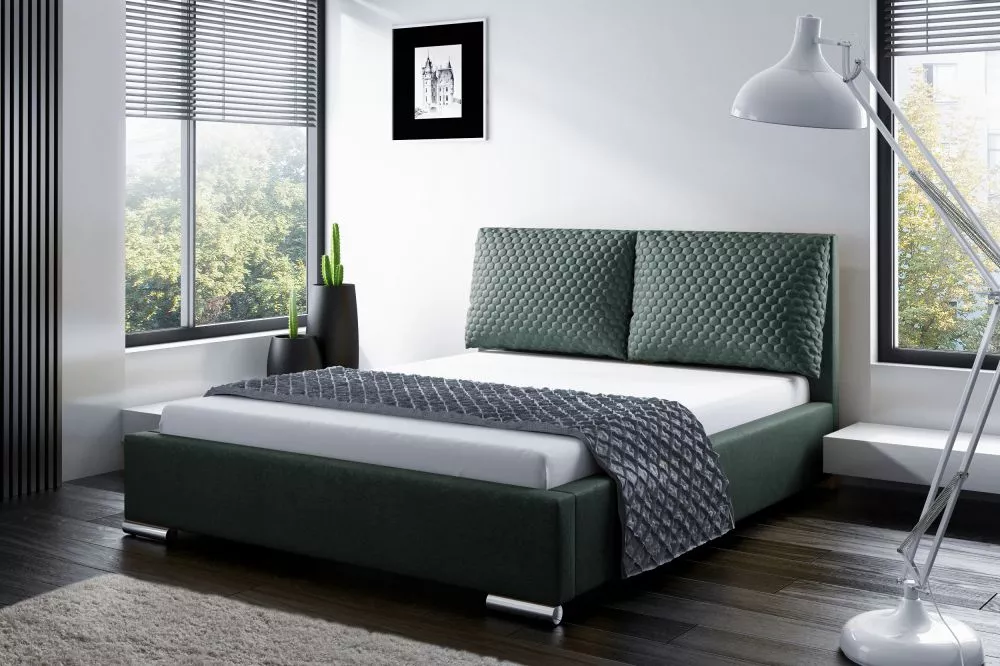 Gulta Dubaj Premium standard ar stelāžu Guļamvietas platums: 180 cm, Guļamvietas garums: 200 cm, stelāžas tips: metāla, 