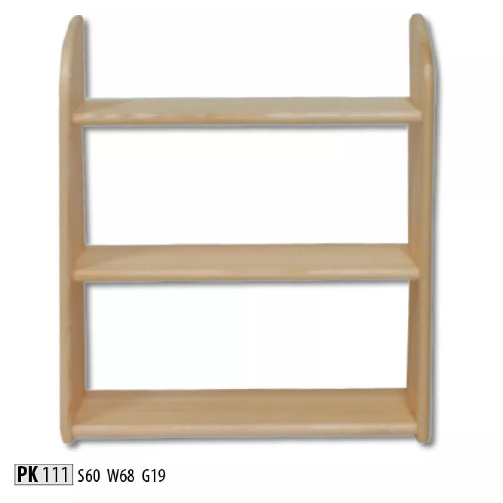 Plaukts PK 111 · Priede · 60 × 68 × 19 cm