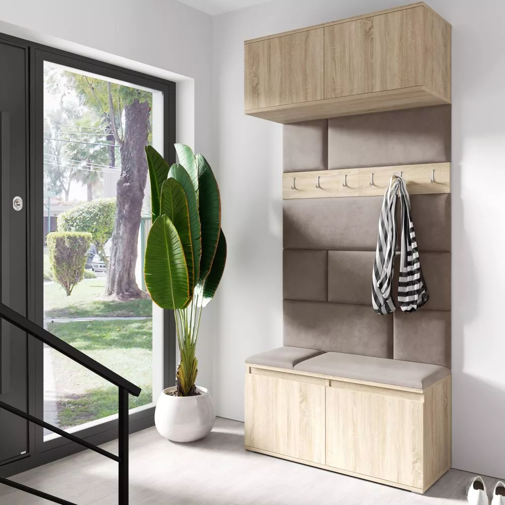 Apavu plaukts Emi 23 Trinity Korpusa krāsa: sonoma, · 100 × 225 × 40 cm