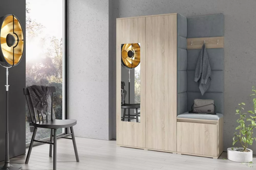 Apavu plaukts Emi 11 Trinity Korpusa krāsa: sonoma, · 140 × 185 × 40 cm