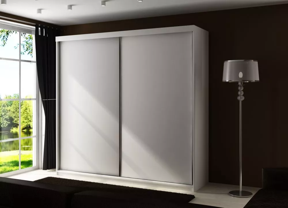 Skapis Top 25 ar LED · Balts · 200 × 62 × 200 cm