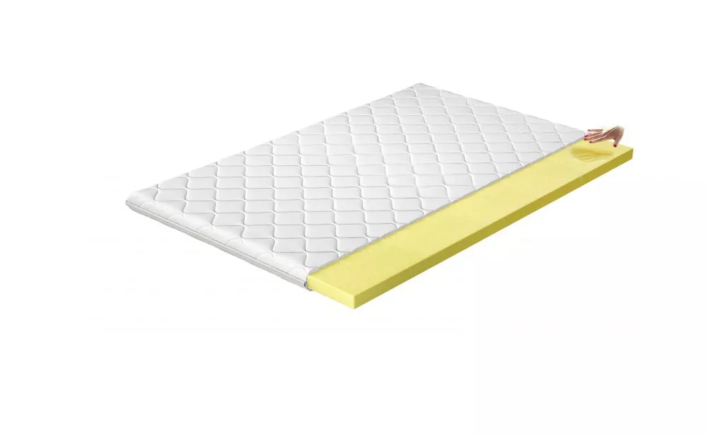 Matracis Visco Premium · Balts · 160 × 200 cm