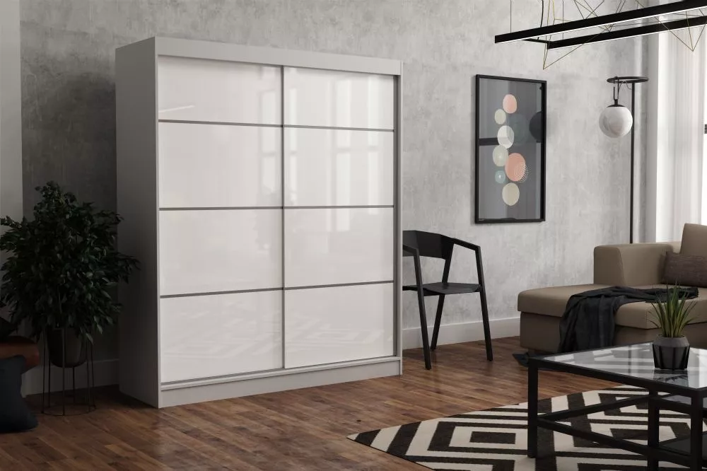 Skapis July Lacobel · 180 × 60 × 215 cm