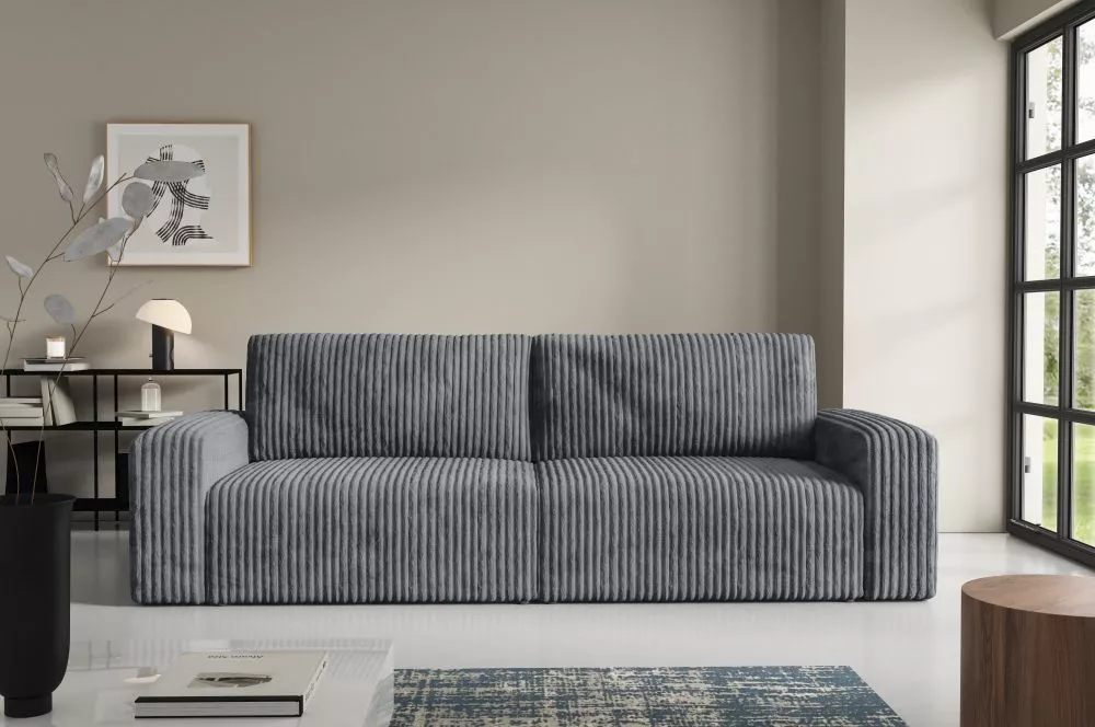 Dīvāns Bergamo Sofa Tilia standard · Pelēks · 105 × 252 × 70 cm