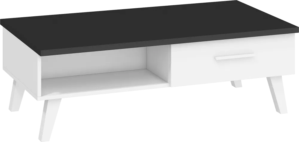 Žurnālgalds Nordis NOR-07 Korpusa krāsa: melns, · 120 × 65 × 40 cm