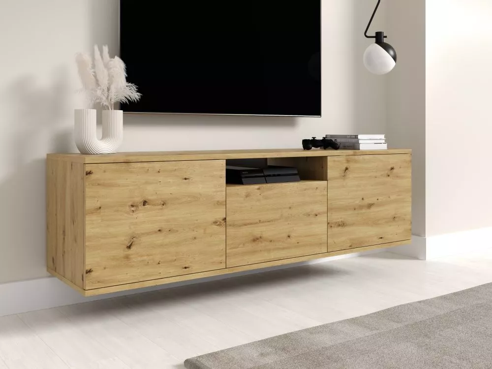TV tumba Logan RTV ar LED · 150 × 40 × 42 cm