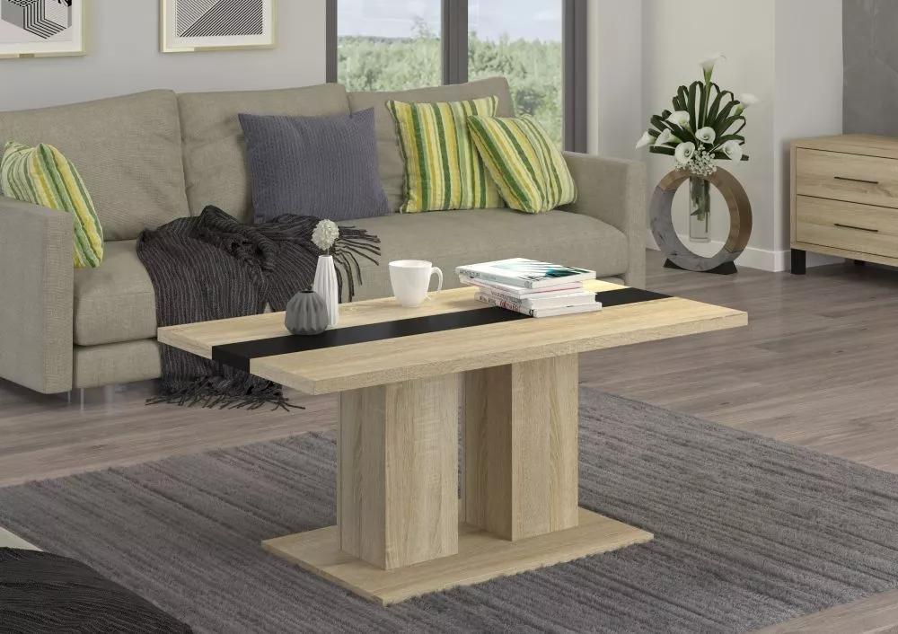 Žurnālgalds Boston Modern Korpusa krāsa: sonoma, · 110 × 60 × 52.7 cm