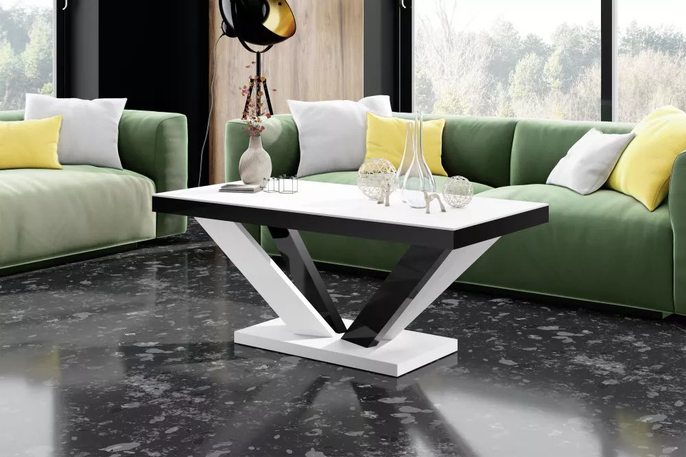 Žurnālgalds Viva 2 Mini Korpusa krāsa: balts, · 120 × 60 × 50 cm