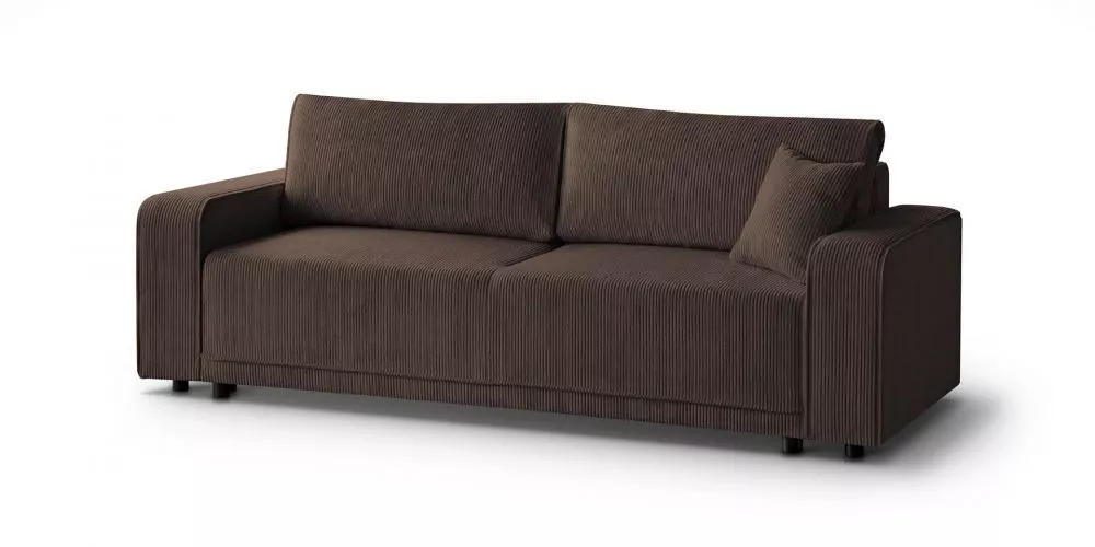 Dīvāns Primo 3S standard · Brūns · 96 × 250 × 90 cm