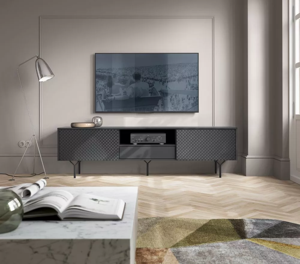 TV tumba Raven RTV180 · Grafīts · 180 × 37.5 × 51 cm