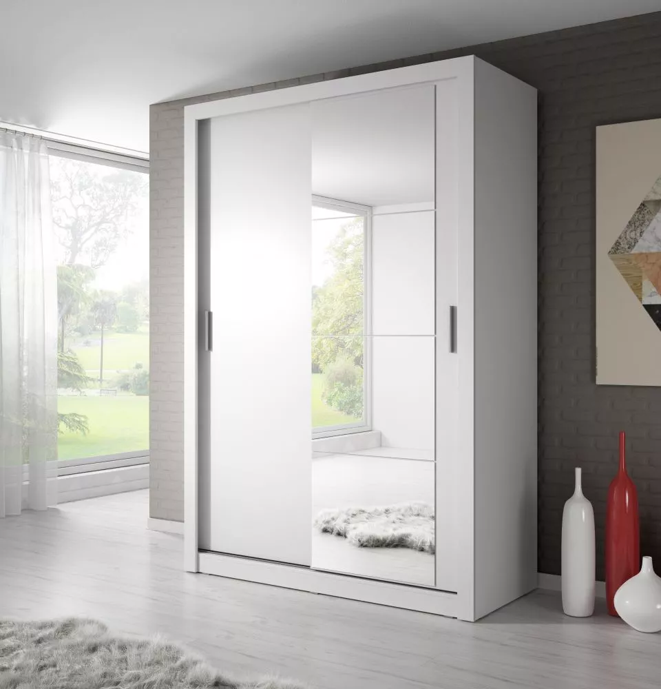 Skapis Arti AR-04 · Balts · 150 × 60 × 215 cm