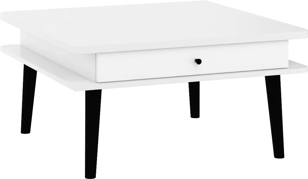 Žurnālgalds Dolce DOL-10 Korpusa krāsa: balts, · 87 × 85 × 44 cm
