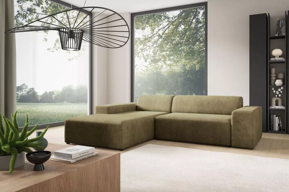 Dīvāns Modullo L Premium Standard · Tumši brūns · 190 × 254 × 70 cm