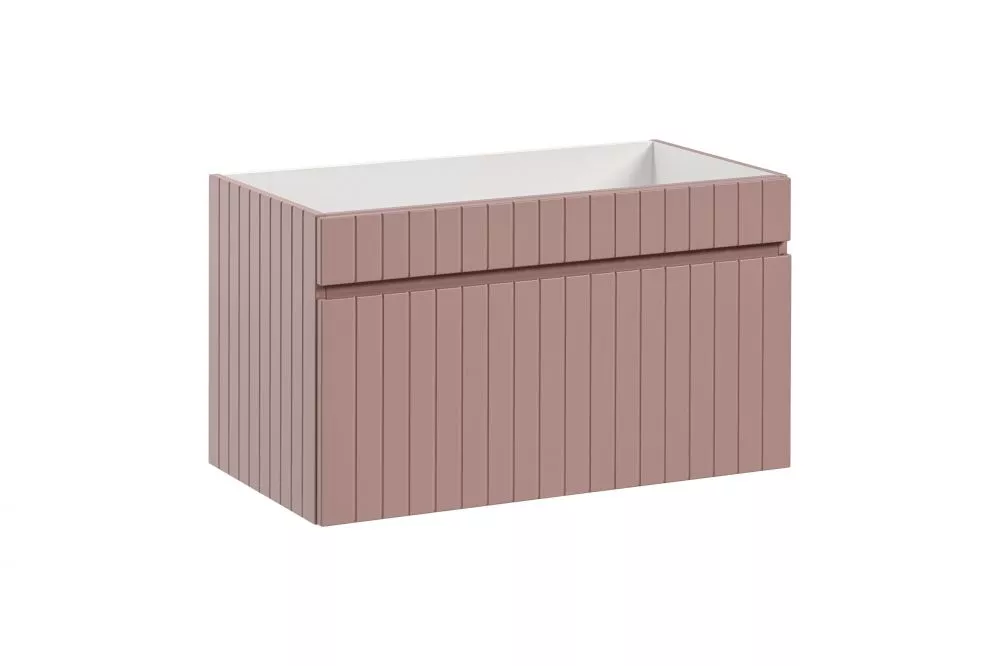Vannas istabas skapītis Iconic Rose 82-80 · Rozā · 80 × 46 × 45.6 cm