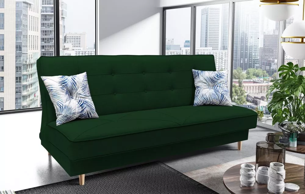 Dīvāns Sofa Bed 123 standard · Zaļš · 94 × 194 × 96 cm