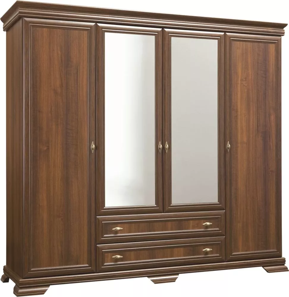 Skapis Kora KS3 · Ozols samoa king · 208 × 62 × 210 cm
